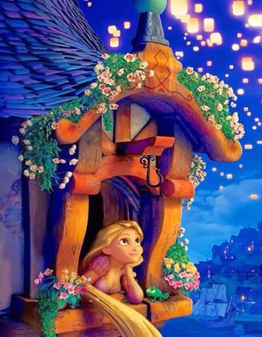 Rapunzel Princess Paint By Numbers