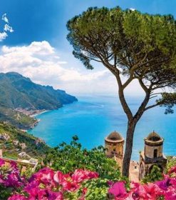 Ravello Mountain Scenery Paint By Numbers