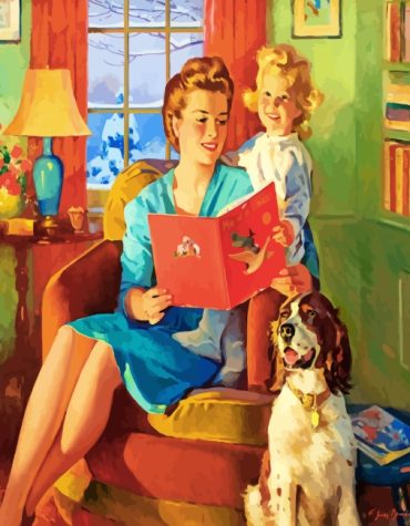 Animal Adventures with Mom Paint By Numbers