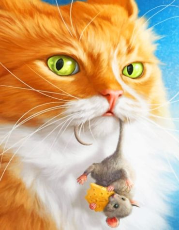 Tom and Jerry Animals Paint By Numbers