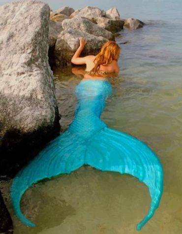 Blue Mermaid Enchantment Paint By Numbers