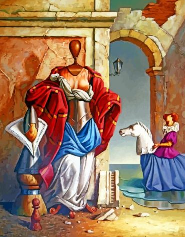 Lucido Abstract Vito Campanella Paint By Numbers