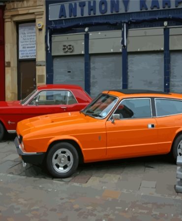 Reliant Scimitar Classic Paint By Numbers