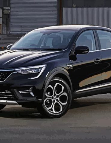 Renault Arkana Black Paint By Numbers