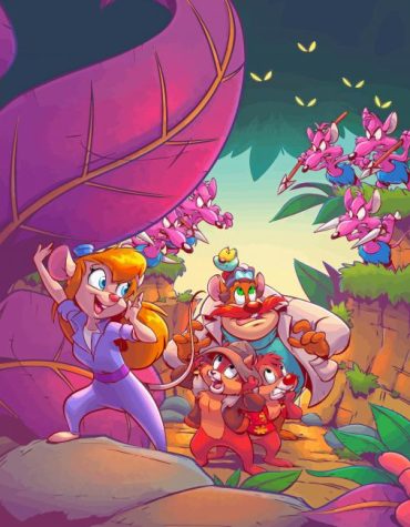 Rescue Rangers Animation Paint By Numbers