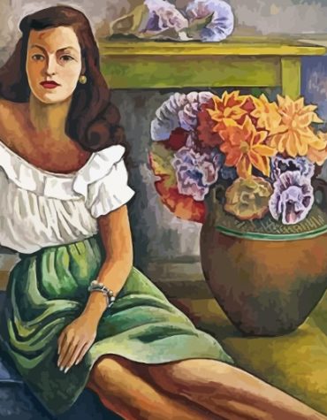 Diego Rivera Woman Study Paint By Numbers