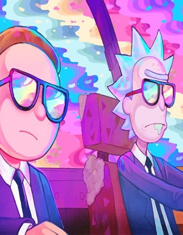 Rick and Morty Cartoon Paint By Numbers