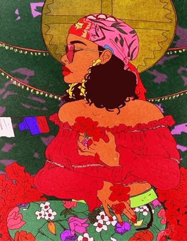 Rihanna Singer Style Paint By Numbers