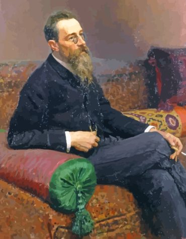 Rimsky Korsakov Vintage Style Paint By Numbers