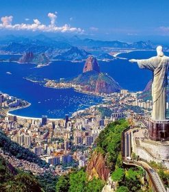 Iconic Rio De Janeiro Cityscape Paint By Numbers