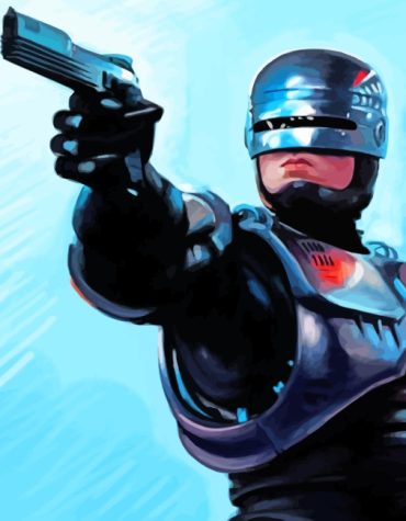 Robocop Sci-Fi Fantasy Paint By Numbers