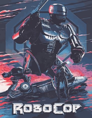 Robocop Sci-Fi Classic Paint By Numbers