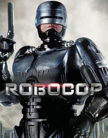 Robocop Sci-Fi Adventure Paint By Numbers