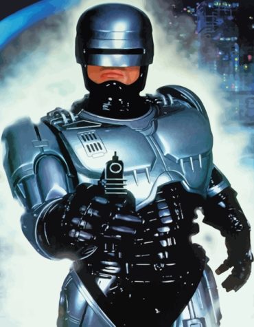 Peter Weller's Robocop Sci-Fi Paint By Numbers