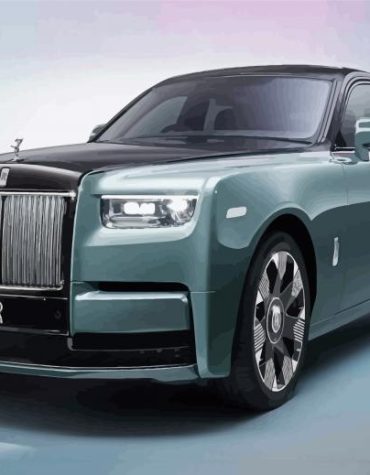 Rolls Royce Phantom Classic Elegance Paint By Numbers