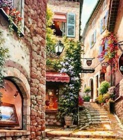 Historic Roma Streets Paint By Numbers