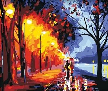 Romantic Couples Night Paint By Numbers