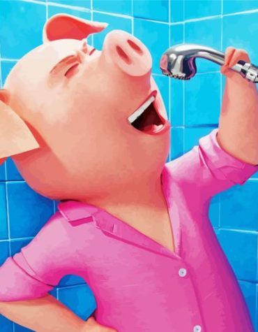 Rosita and Pigs Adventure Paint By Numbers