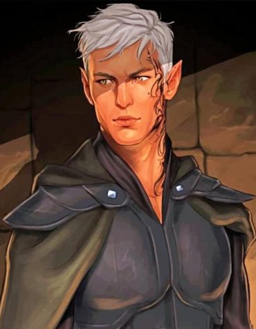 Rowan Elf Fantasy Paint By Numbers