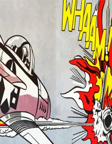 Roy Lichtenstein Pop Art Paint By Numbers