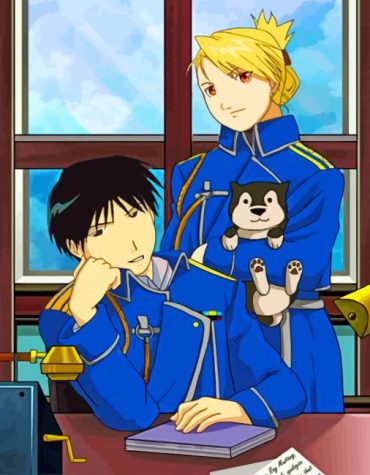 Fullmetal Alchemist Heroes Paint By Numbers