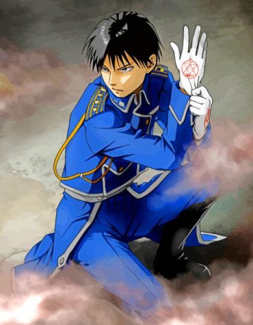 Fullmetal Alchemist Roy Mustang Paint By Numbers