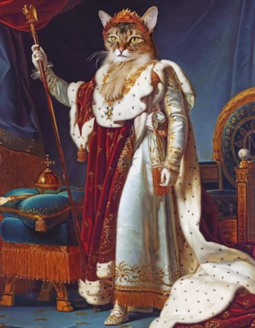 Regal Cats Paint By Numbers