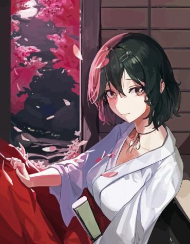 Ruka Urushibara Anime Character Paint By Numbers