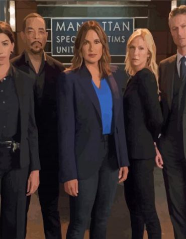 SVU Drama Stars Paint By Numbers