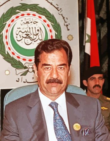 Saddam Hussein Famous Statesman Paint By Numbers
