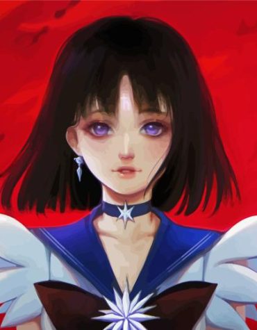 Anime Sailor Saturn Paint By Numbers