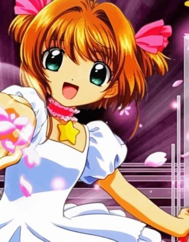 Sakura Cardcaptors Anime Paint By Numbers