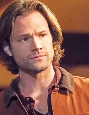 Sam Winchester Supernatural Paint By Numbers