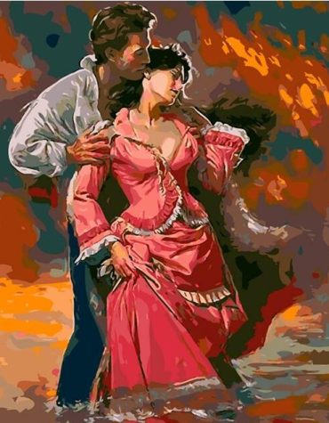 Twin Flame Romance Paint By Numbers