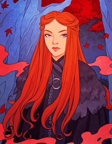 Sansa Stark Anime Paint By Numbers