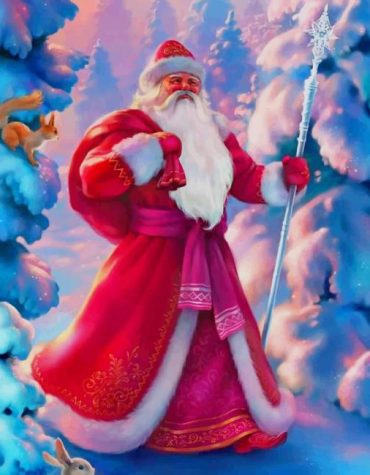 Santa Claus Christmas Fun Paint By Numbers