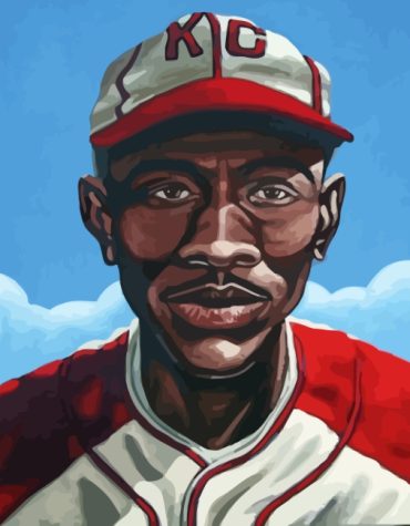 Satchel Paige Baseball Paint By Numbers