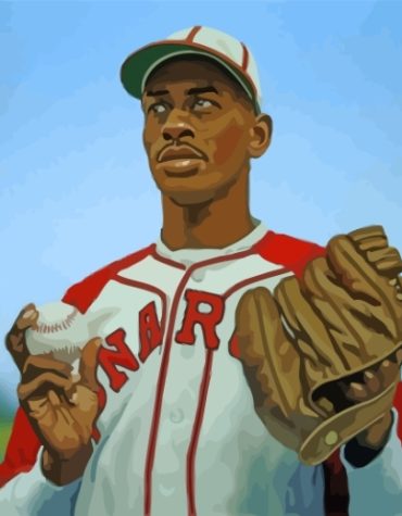 Satchel Paige Baseball Legends Paint By Numbers
