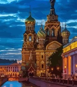 Savior on the Spilled Blood Moscow Paint By Numbers