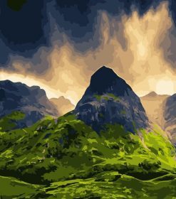 Scotland Mountains Nature Paint By Numbers