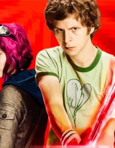 Scott Pilgrim Movie Star Paint By Numbers
