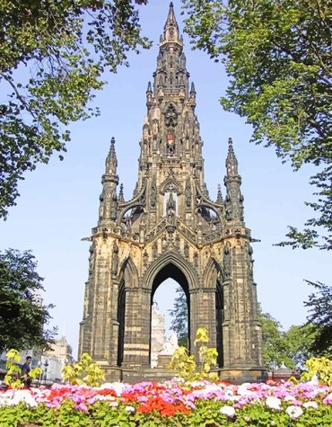 Edinburgh Scott Monument Masterpiece Paint By Numbers