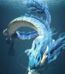 Sea Dragon Fantasy Paint By Numbers