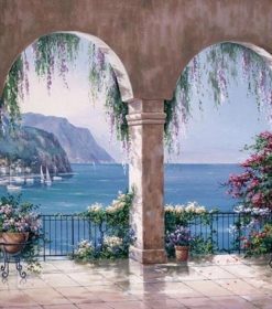 Seascape Coastal Gardens Paint By Numbers