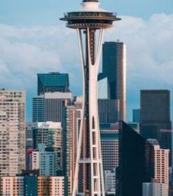 Seattle Space Needle Paint By Numbers