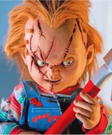 Seed of Chucky Horror Paint By Numbers