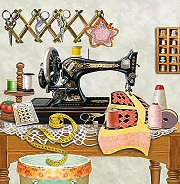 Sewing Machine Still Life Paint By Numbers