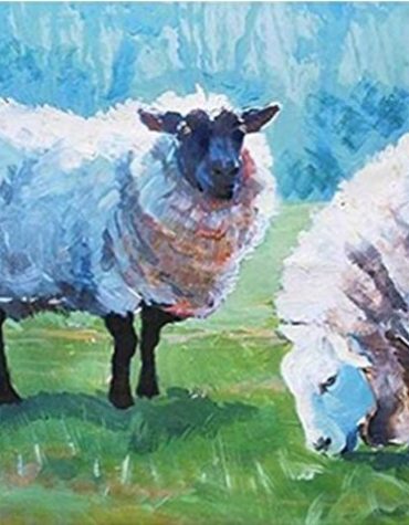 Sheep Landscape Paint By Numbers