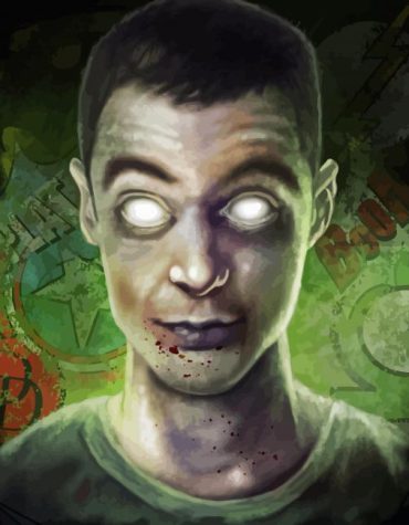 Sheldon Cooper Animated Series Paint By Numbers