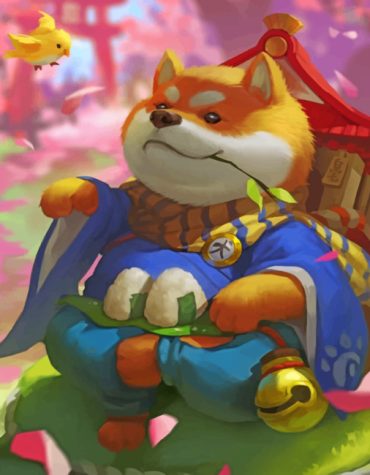 Japanese Shiba Inu Paint By Numbers